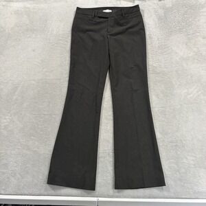 Gap Dress Pants Women 6L Modern Boot Bootcut Flare Leg Office Siren Stretch Gray